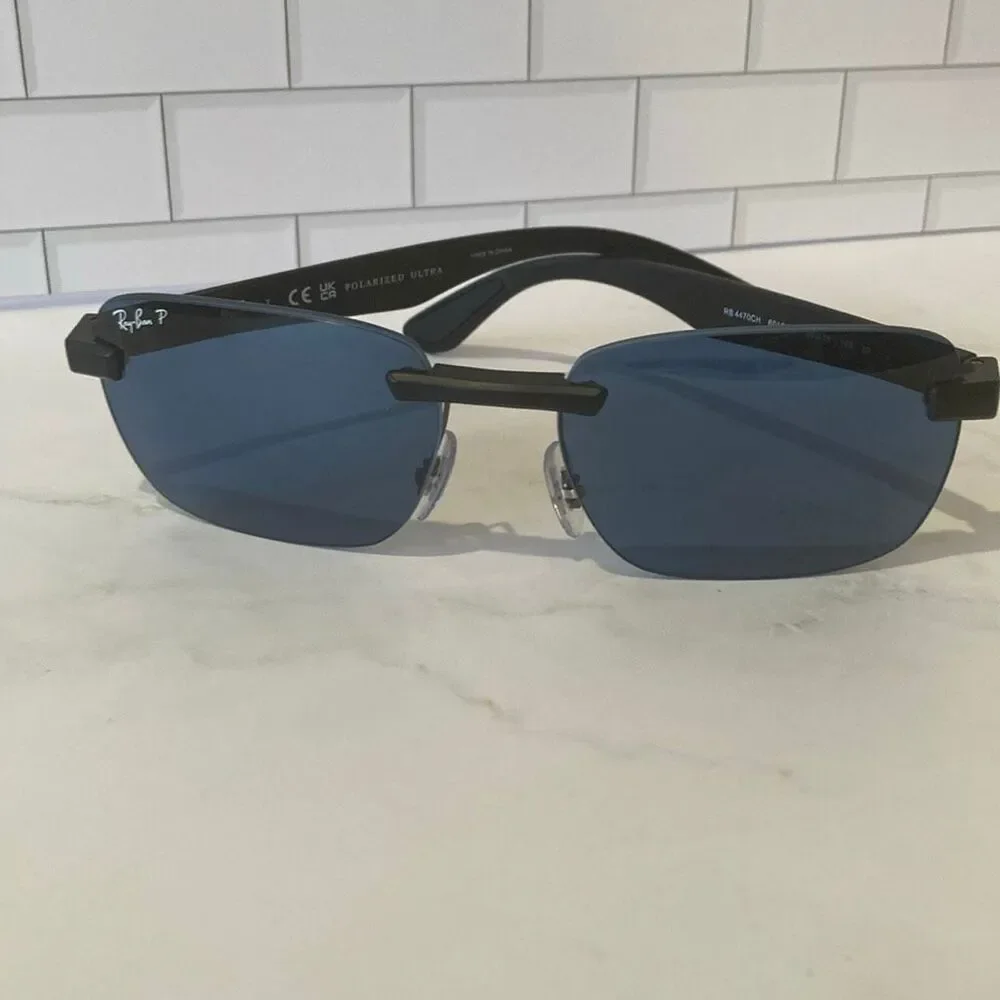 Ray-Ban RB4470CH Chromance Men’s Unisex Polarized Blue Sunglasses